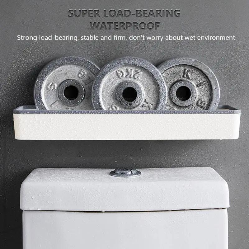 Wall Mounted Toilet Storage Cabinet Organizer Clutter Free