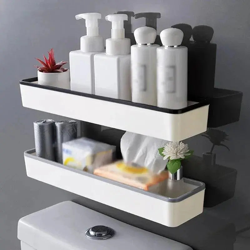 Wall Mounted Toilet Storage Cabinet Organizer Clutter Free