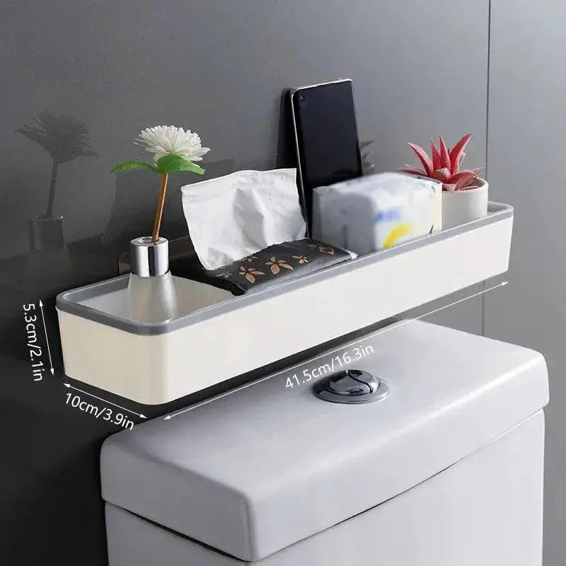 Wall Mounted Toilet Storage Cabinet Organizer Clutter Free
