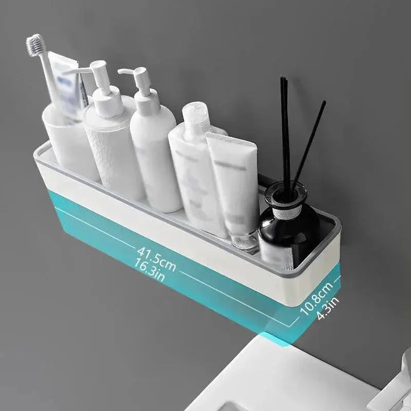 Wall Mounted Toilet Storage Cabinet Organizer Clutter Free