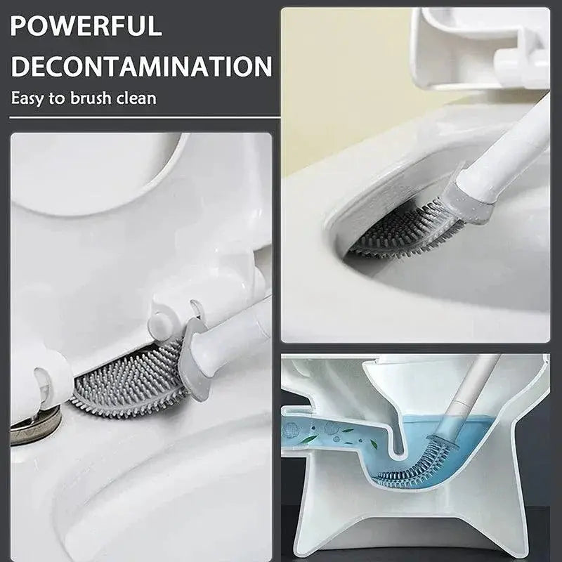 Toilet Brush Set Premium Wall Mounted Bathroom Cleaner