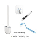 Toilet Brush Set: Premium Wall-Mounted Bathroom Cleaner