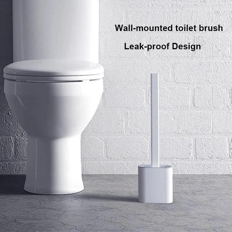 Toilet Brush Set WC Bathroom Cleaning Kit 360 Degree