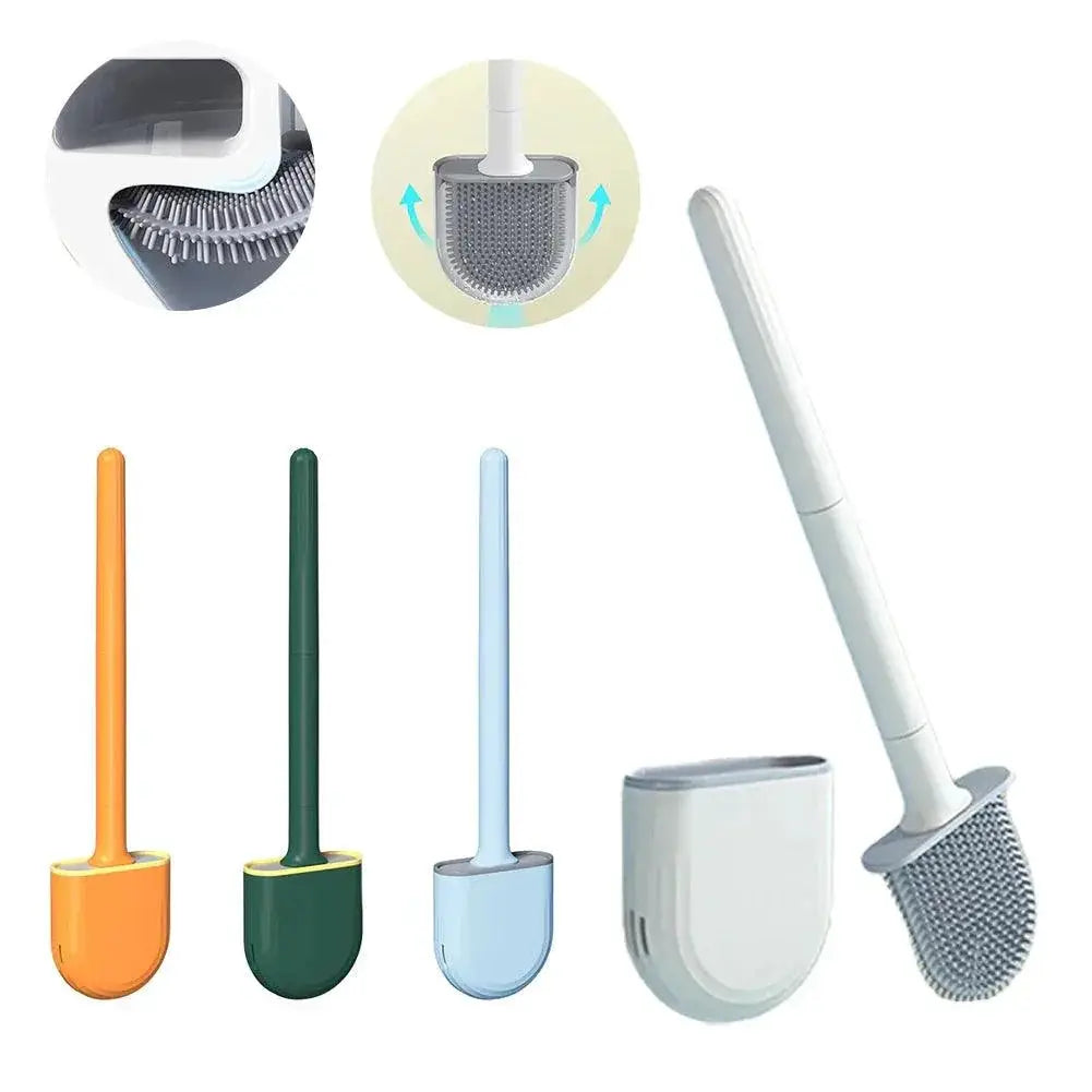 Toilet Brush Set WC Bathroom Cleaning Kit 360 Degree