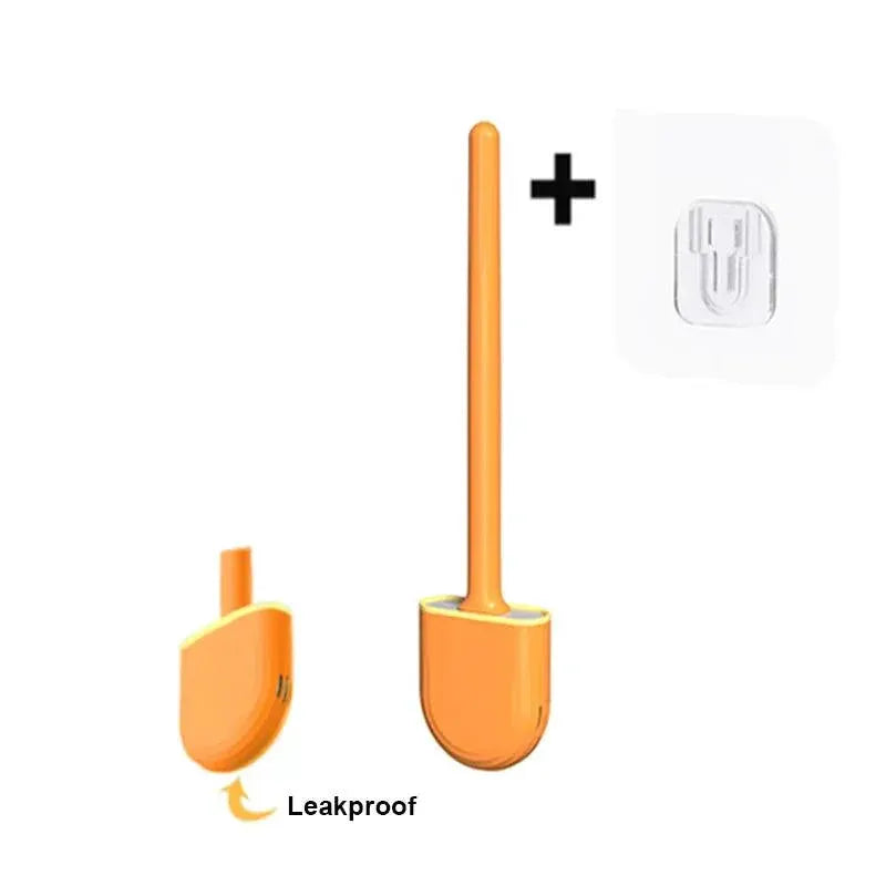 Toilet Brush Set WC Bathroom Cleaning Kit 360 Degree
