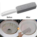 Toilet Cleaner Stone with Long Handle Eco-Friendly Brush