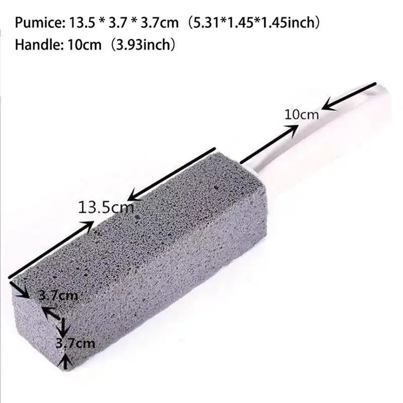 Pumice Stone Toilet Cleaner With Long Handle Eco Brush