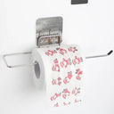 Toilet Paper Holder: Stainless Steel Bathroom Kitchen Organizer