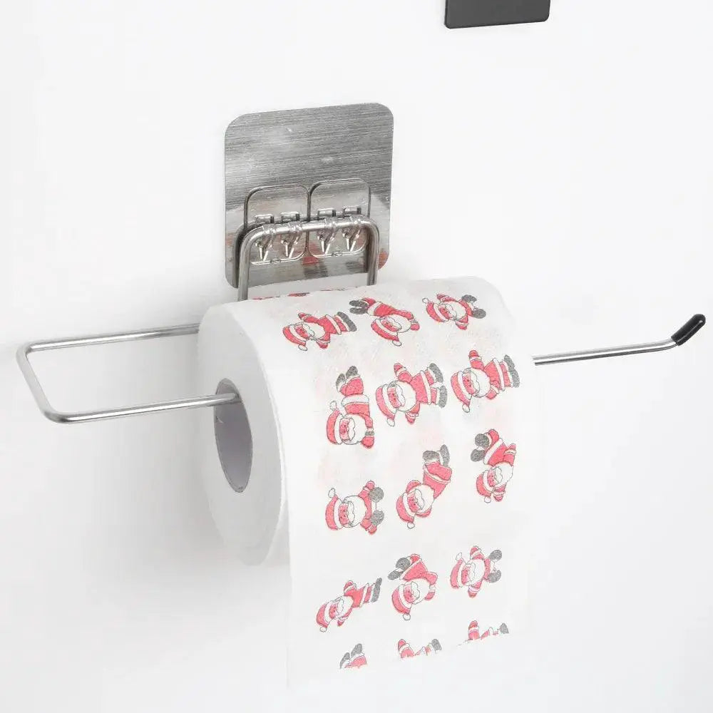 Stainless Steel Toilet Paper Holder Bathroom Organizer