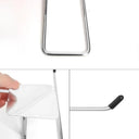 Toilet Paper Holder: Stainless Steel Bathroom Kitchen Organizer