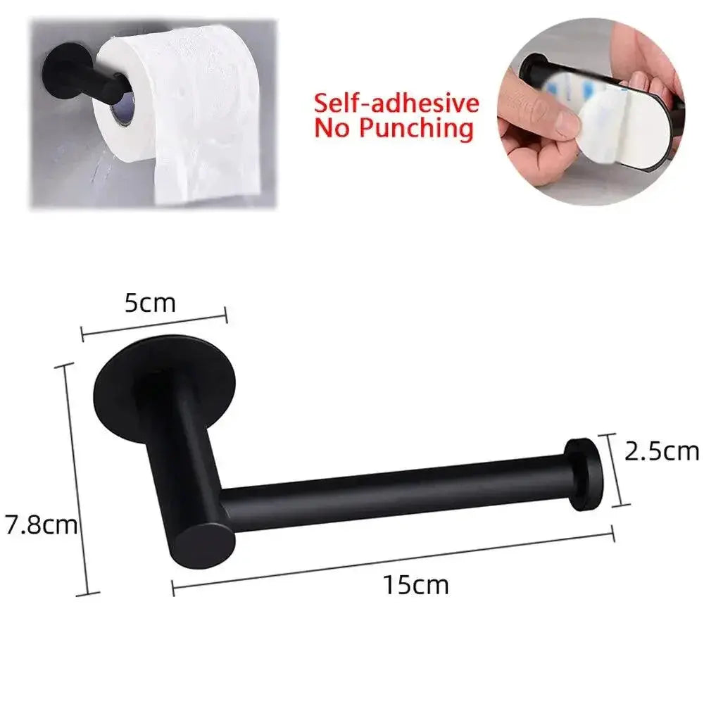 No-Drill Toilet Paper Holder for Baths — product view 12