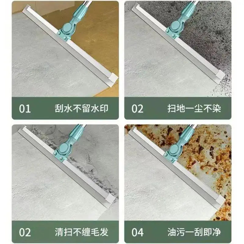 Toilet Wiper Broom All In One Cleaning Tool Versatile