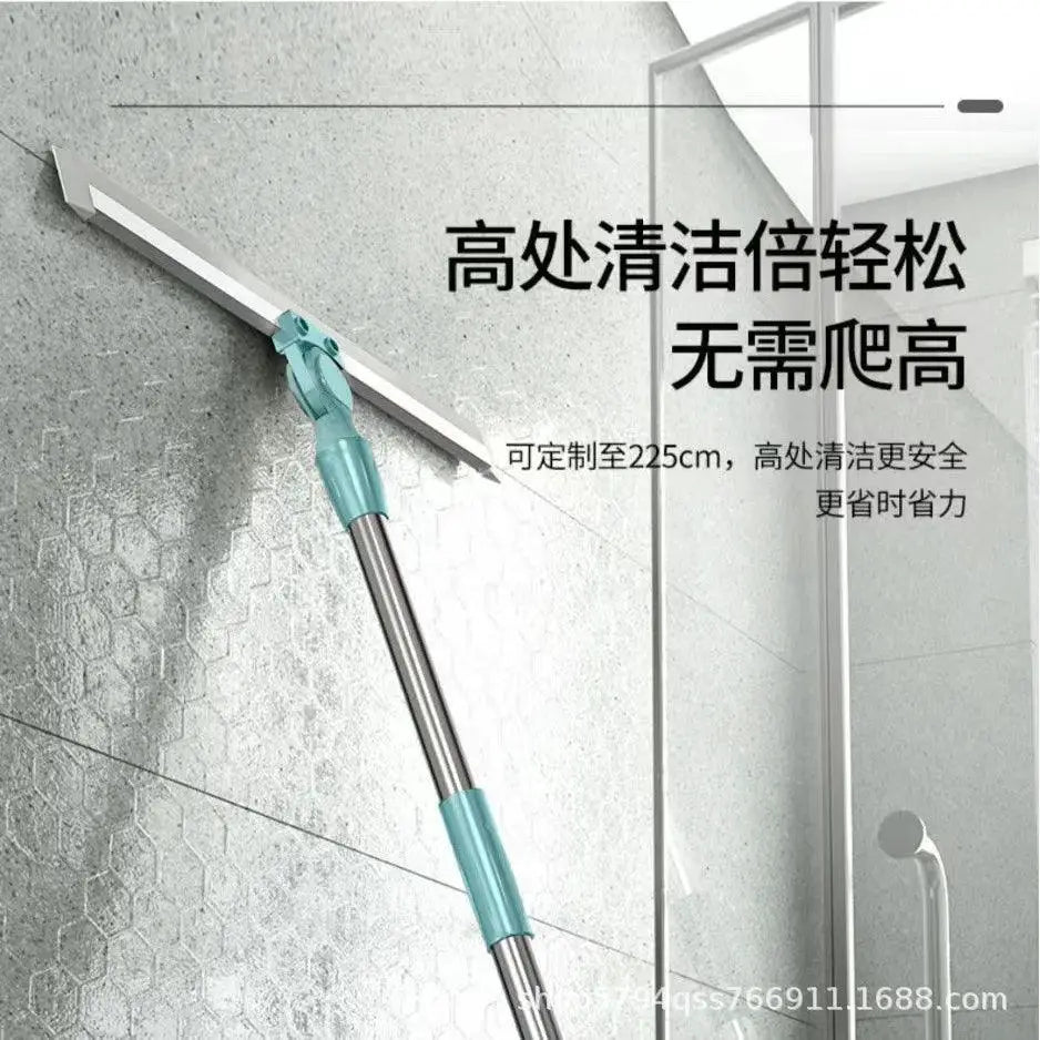 Toilet Wiper Broom All In One Cleaning Tool Versatile