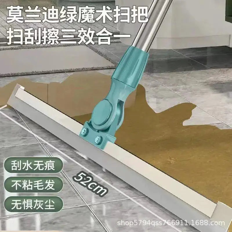 Toilet Wiper Broom All In One Cleaning Tool Versatile