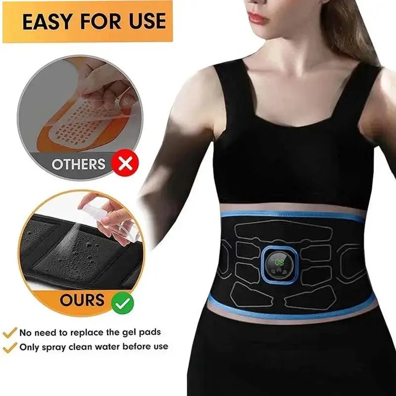 Toned Abs EMS Belt for Home Workouts