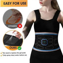 Toned Abs EMS Belt for Home Workouts
