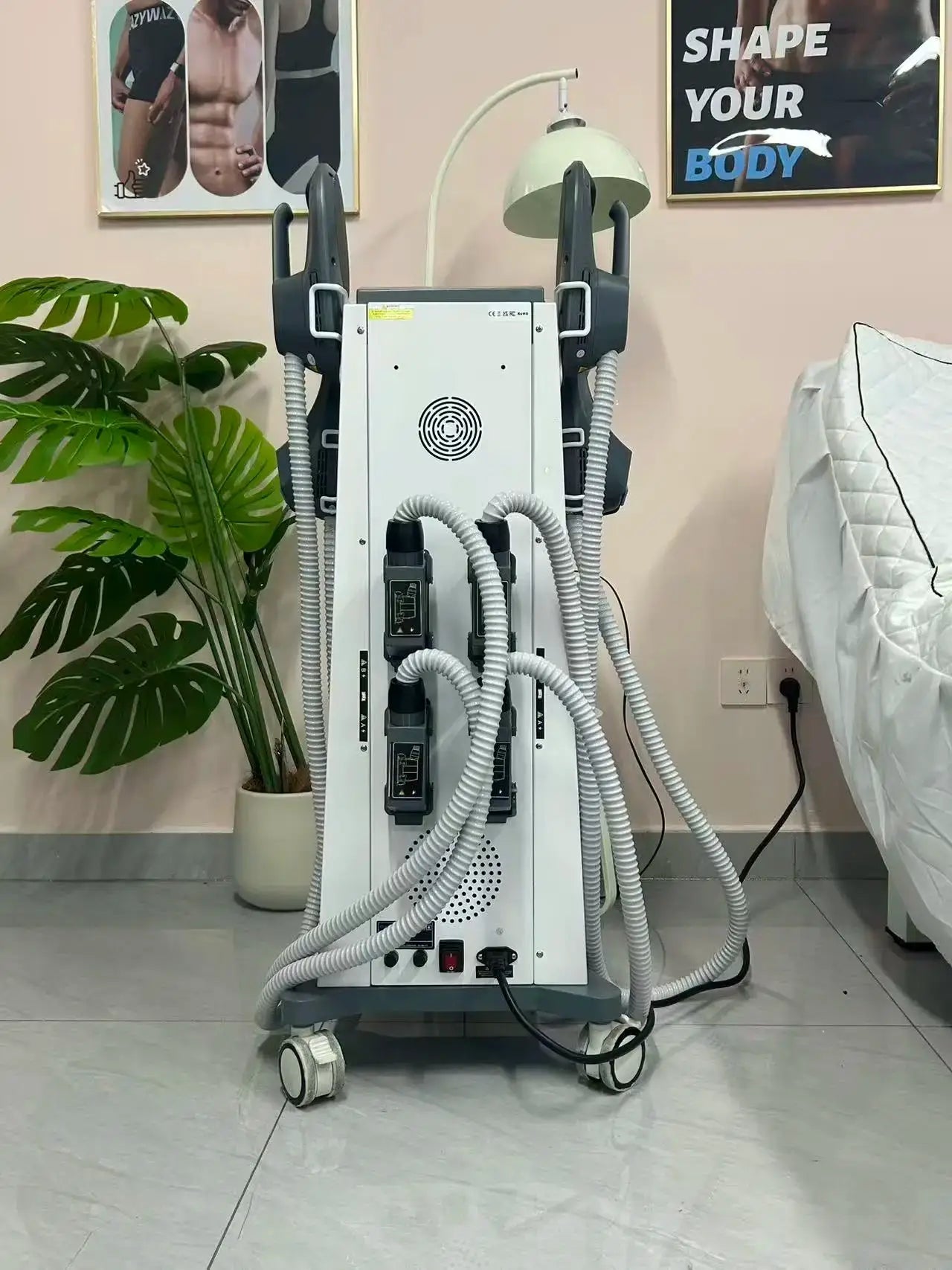 Tones and Tightens EMS Contouring Device