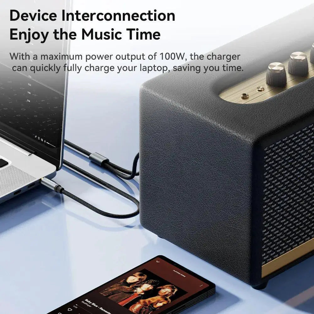 Toocki Jack Audio Splitter Cable 3.5mm To 2 RCA Home Theater