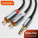 Toocki Jack Audio Splitter Cable: Enhance Home Theater Sound