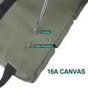Durable Tool Roll Up Bag for DIY Pros