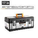 Toolbox Double Layer Storage Box with Handle Portable Organizer