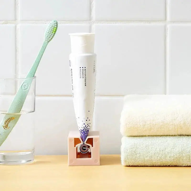 Toothpaste Squeezer With Silicone Base For Tidy Bathroom