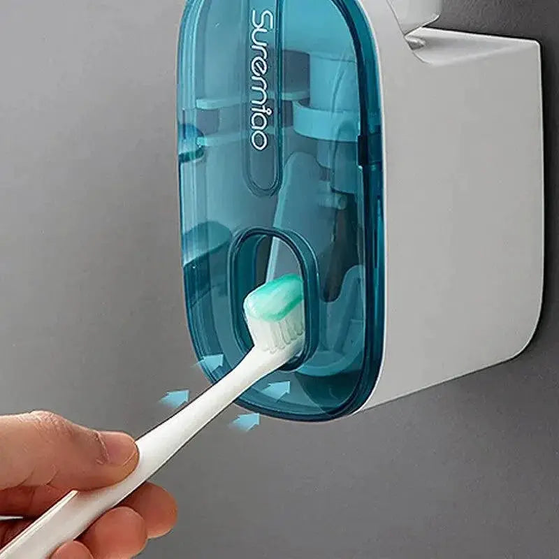 Toothpaste Wall Mount Automatic Bathroom Organizer Dispenser