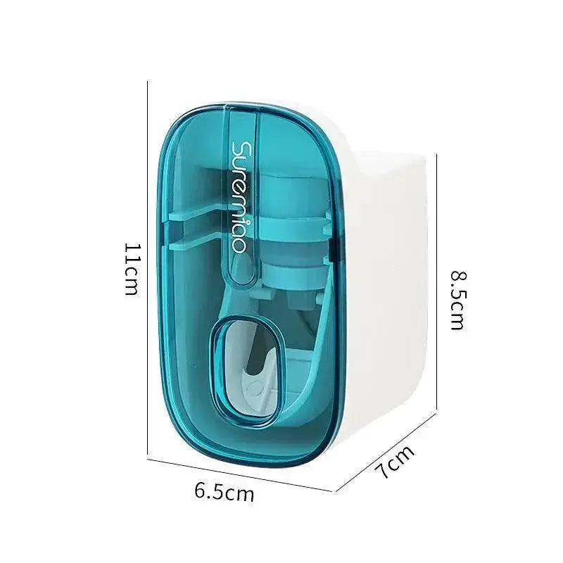 Toothpaste Wall Mount Automatic Bathroom Organizer Dispenser