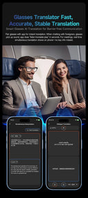 Real-Time Translation Glasses for Travel