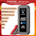 Topdon High-Powered 2000A Jump Starter Car Power Bank
