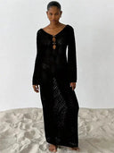 Elegant Beach Cover Up Dress for Women