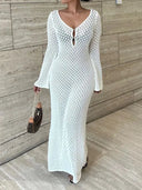 Elegant Beach Cover Up Dress for Women