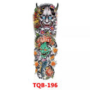 Totem Geometric Waterproof Tattoo Sleeves Vibrant Arm Stickers