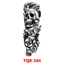 Totem Geometric Waterproof Tattoo Sleeves Vibrant Arm Stickers