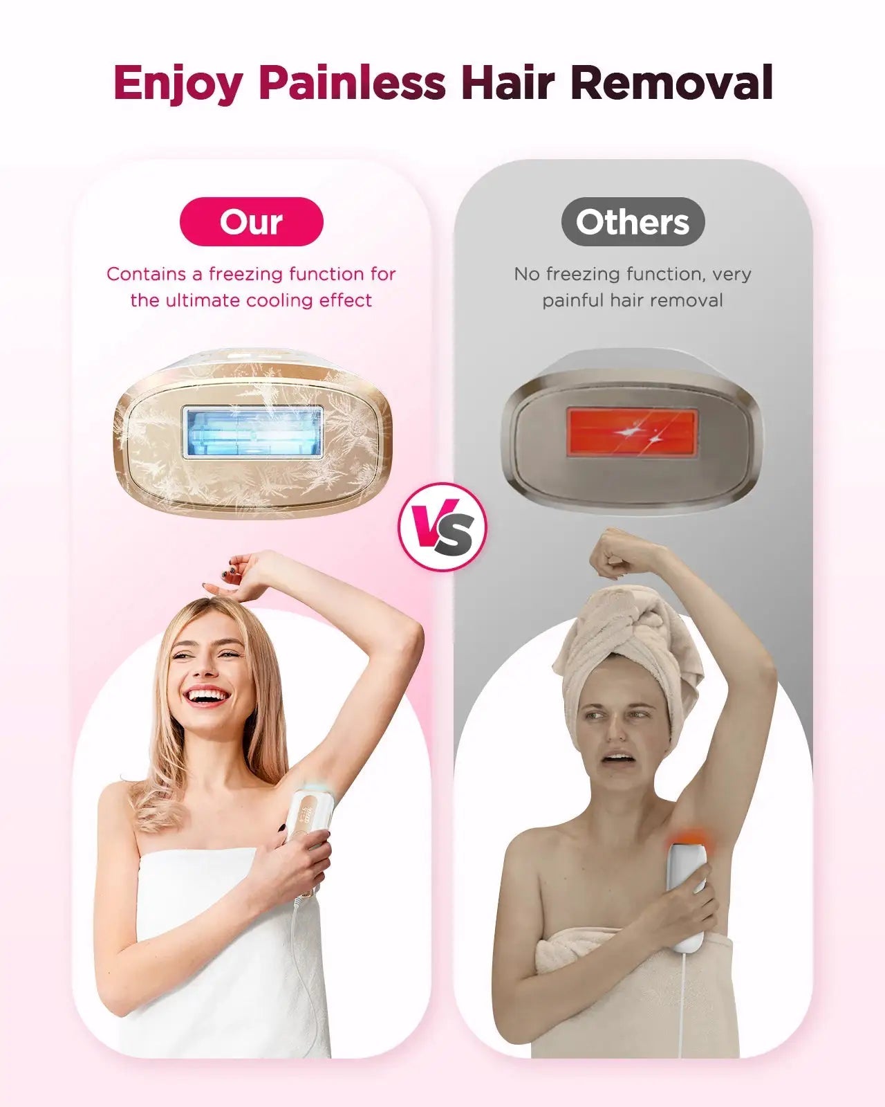 Totmizby IPL Hair Removal Device at Home