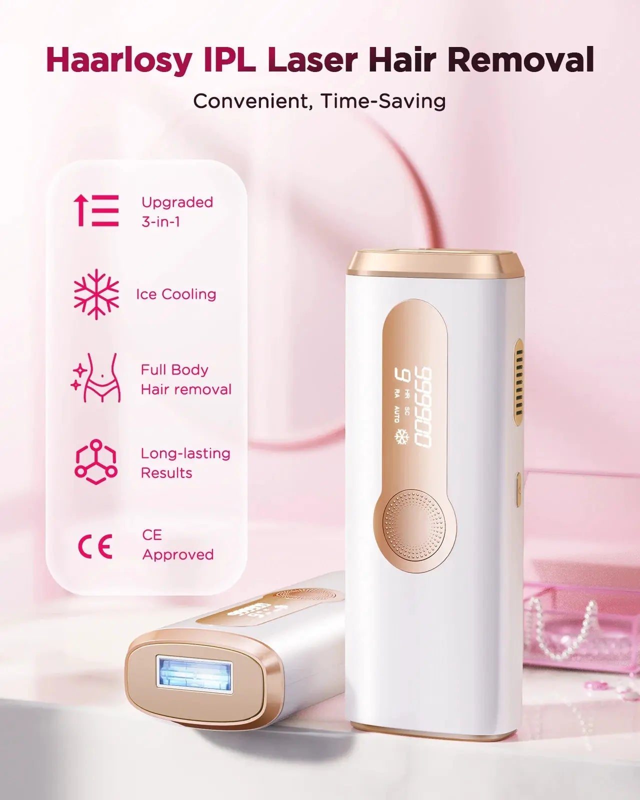 Totmizby IPL Hair Removal Device at Home