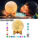 Moon Lamp: Touch Control 3D LED  - Magical Night Light