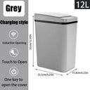 Hygienic Touchless Trash Can for Home