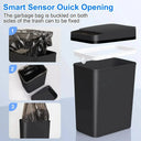 Hygienic Touchless Trash Can for Home