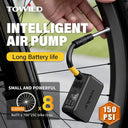 Towild A15 Intelligent Bike Air Pump 150 PSI High Pressure Portable On The Go