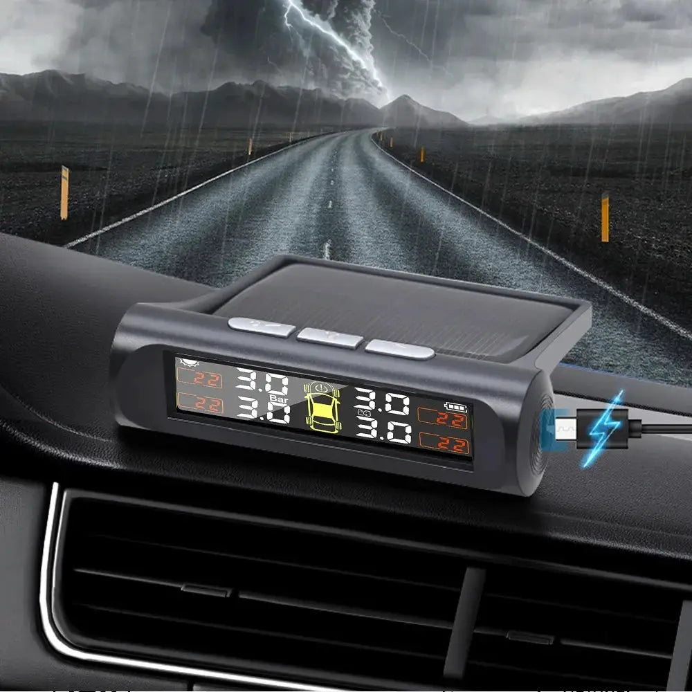 TPMS For Four-Wheel Tires Safety