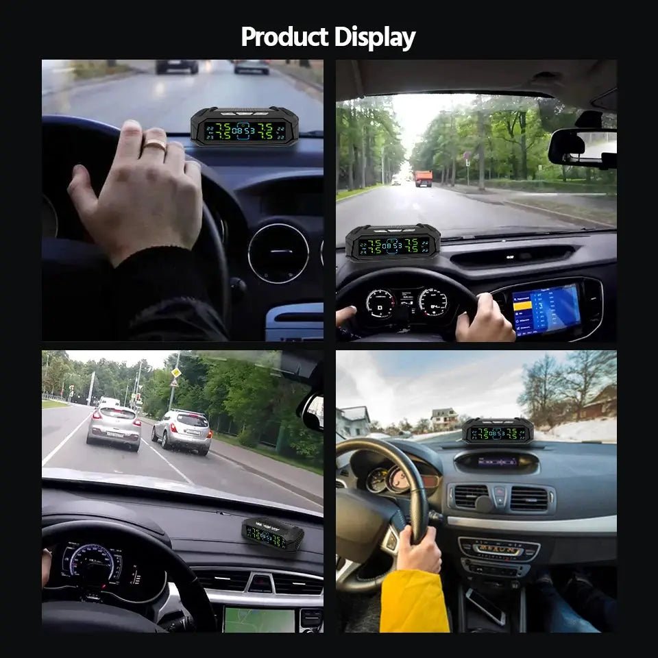 TPMS Monitor For Safer Rides And Alerts