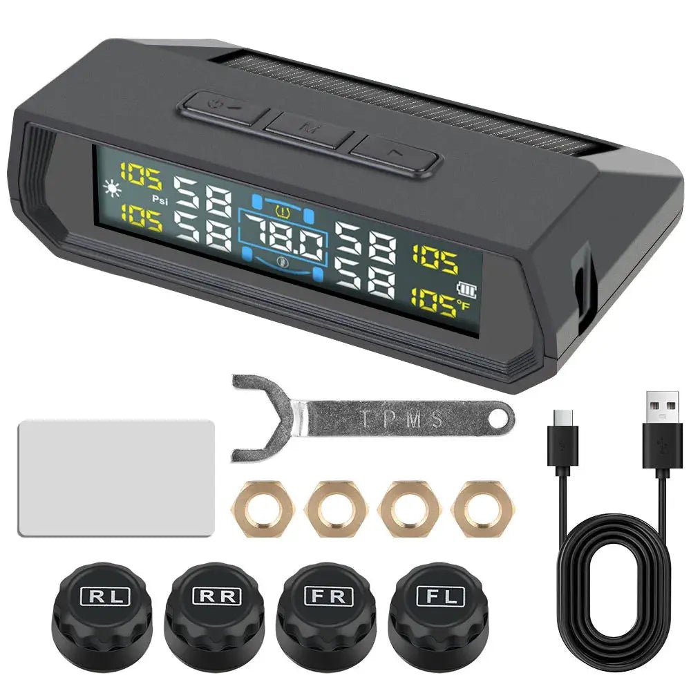 TPMS Tire Monitor for Cars Smart Alerts