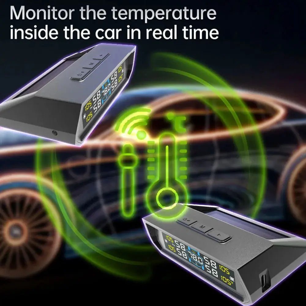 TPMS Tire Monitor for Cars Smart Alerts