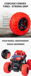 TrailBlaze Inertial Off Road Vehicle Toys - Battery Free Diecast Action For Kids
