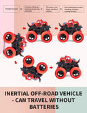 TrailBlaze Inertial Off Road Vehicle Toys - Battery Free Diecast Action For Kids