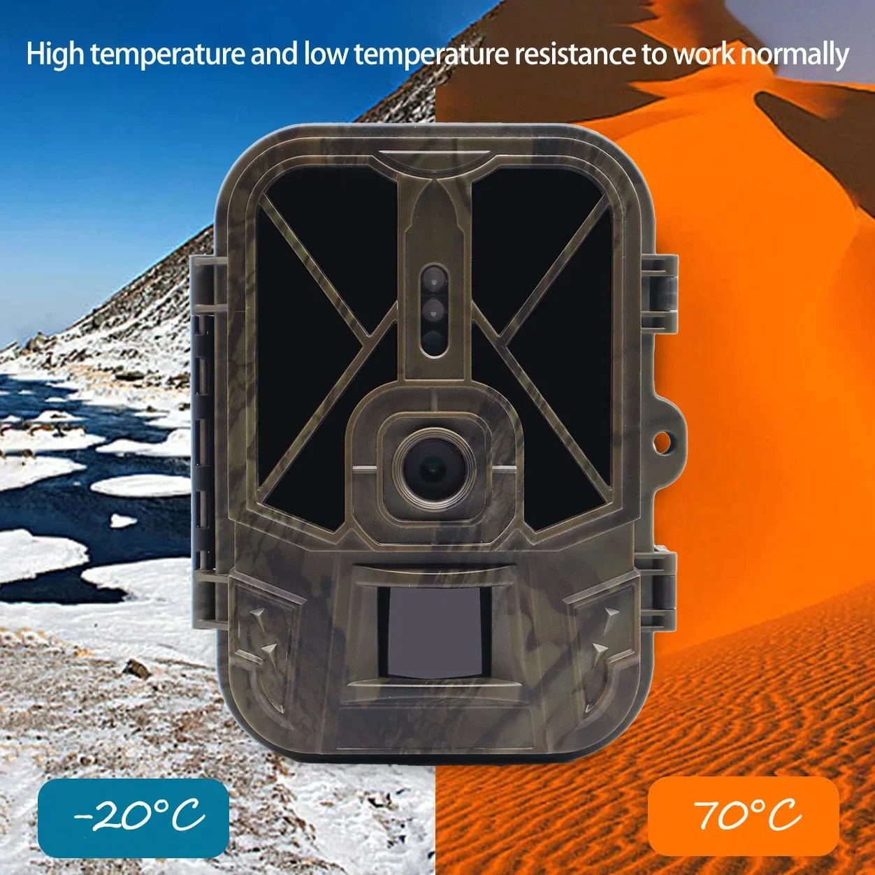 TrailGuard Vision 4G Hunting Camera With App Control 8000mAh Battery - Cloud App