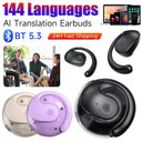 Translation Earphones Travel AI Bluetooth Translation