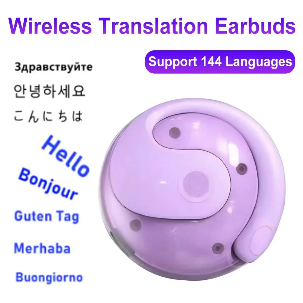 Translation Earphones Travel AI Bluetooth Translation