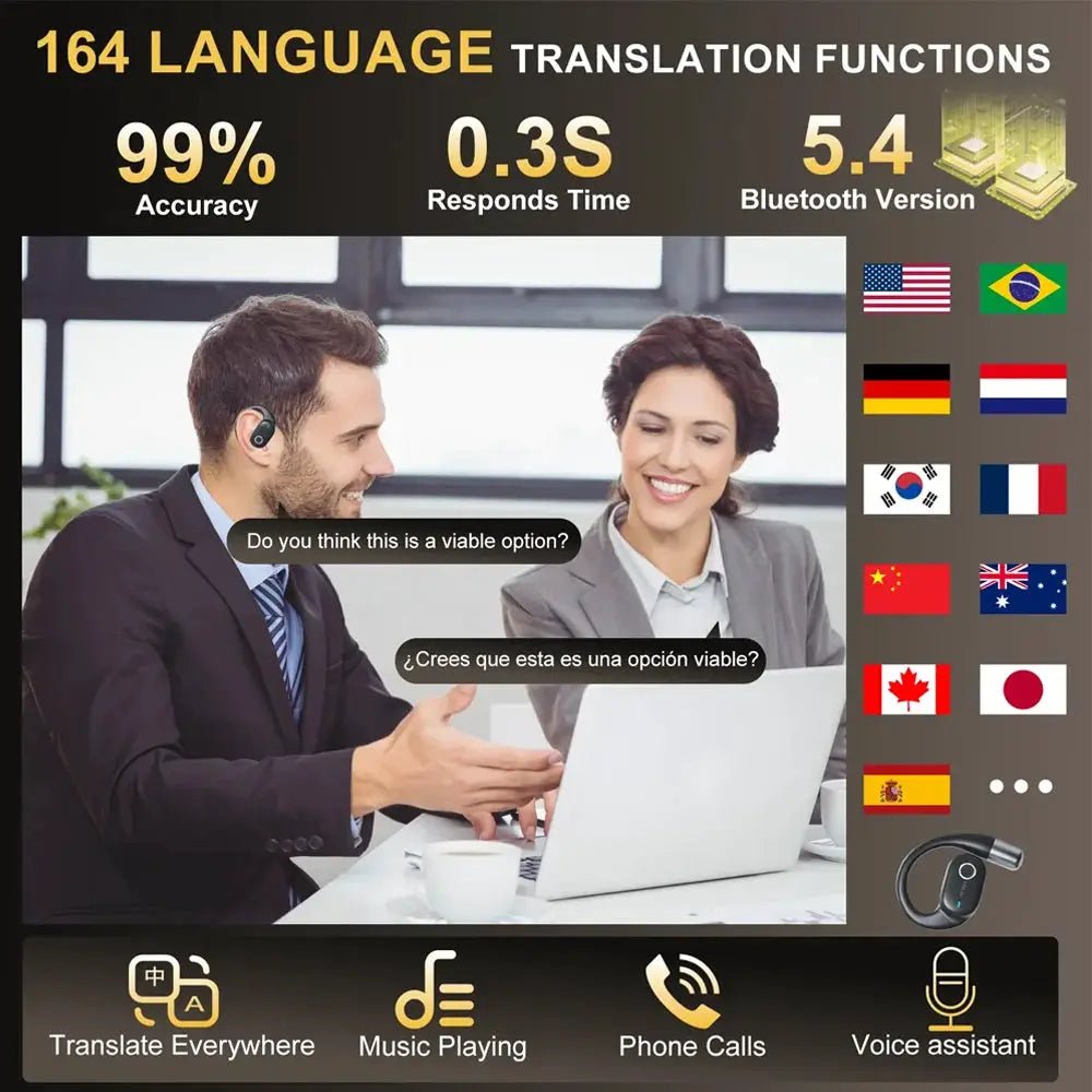 Translator Earphones - Real Time Translation For You
